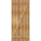 Ekena Millwork Joined Board-n-Batten Shutters w/Z-Bar, Rough Sawn Western Red Cedar, 26 7/8W x 61H, PR RBJ06Z26X061RWR - alternate 5
